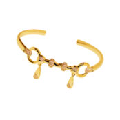 Браслет Snaffle Bit Bracelet - Gold VIVA LA VIKA фото 1