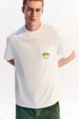 Футболка oversize с карманом и принтом befree 4680704825978 фото 1