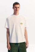 Футболка oversize с карманом и принтом befree 4680704825978 фото 2