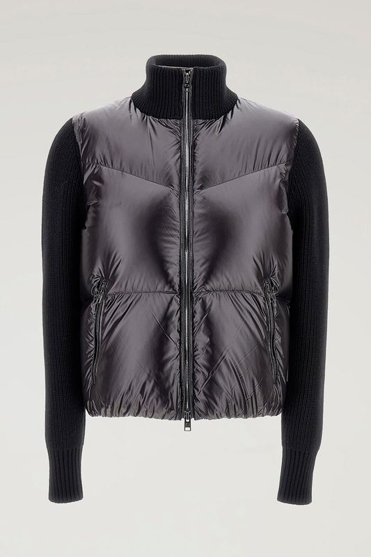 Куртка комбинированная на молнии Woolrich фото 1