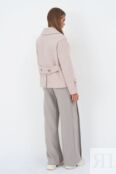 Пальто шерстяное двубортное укороченного кроя ElectraStyle фото 4