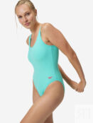 Купальник слитный женский Speedo Textd Belted Deep, Зеленый 8-00387416243S0Y-16243 фото 3