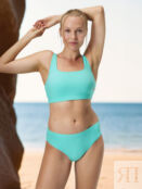 Купальник слитный женский Speedo Textd, Зеленый 8-00387516243S0Y-16243 фото 1
