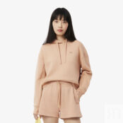Женская толстовка Lacoste Loose Fit с капюшоном фото 1