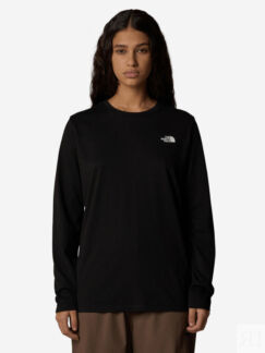 Лонгслив женский The North Face Simple Dome, Черный