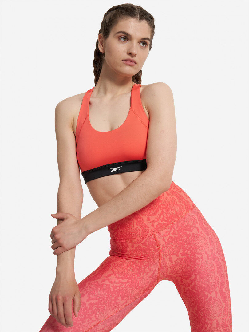 Топ бра спортивный Reebok, Оранжевый 100215072R00-. фото 1