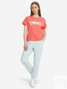 Брюки женские Champion Glossy Logo, Голубой CHA251F104C0K-22 фото 5