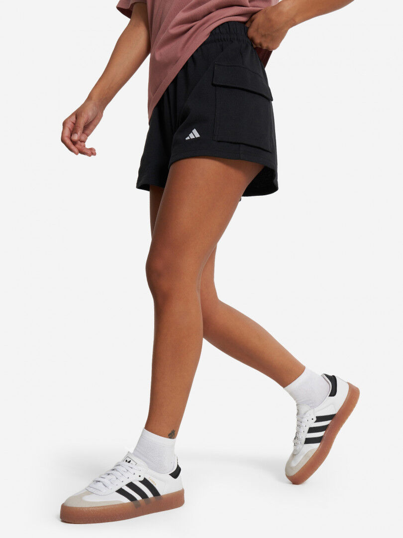 Шорты женские adidas, Черный JD9944A01-. фото 1
