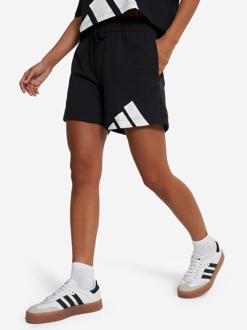 Шорты женские adidas, Черный JC6262A01-. фото 1