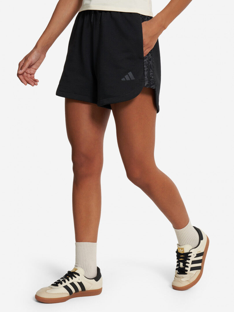 Шорты женские adidas, Черный JG6224A01-. фото 1