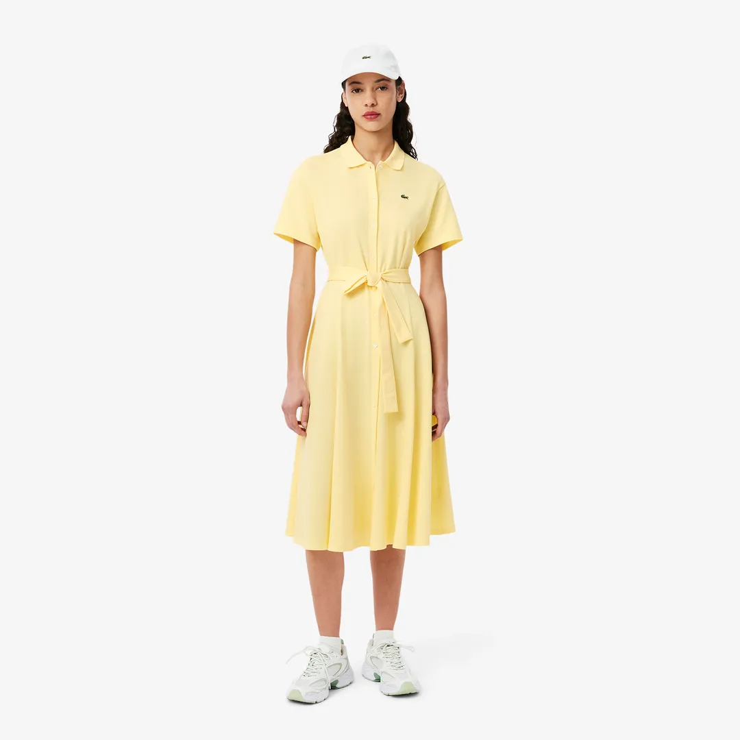 Женское платье Lacoste из хлопка фото 1