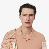 Мужское поло Lacoste из эластичного органического хлопка фото 3