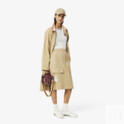 Женская юбка Lacoste из хлопка фото 3