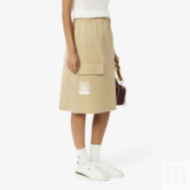 Женская юбка Lacoste из хлопка фото 4