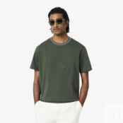 Мужская футболка Lacoste из органического хлопка фото 1
