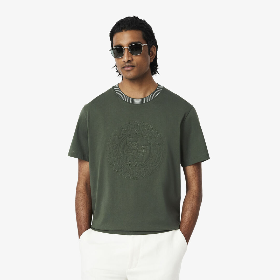 Мужская футболка Lacoste из органического хлопка фото 1