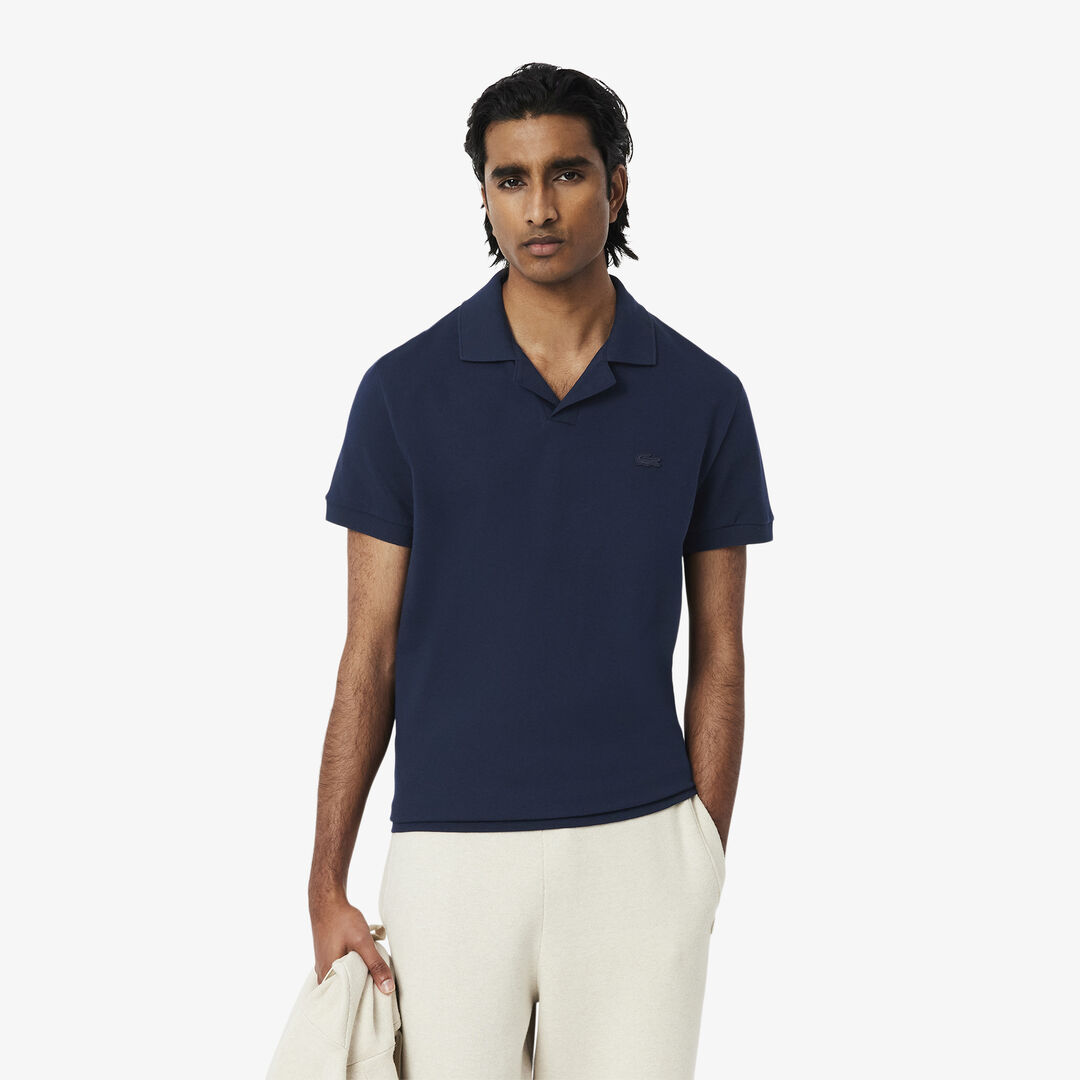 Мужское поло Lacoste из эластичного органического хлопка фото 1