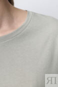 Футболка TSHIRT прямая базовая из хлопка befree 4680704366181 фото 5