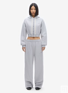 Худи zip crop Uniform Off-White FABLE