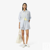 Женская рубашка Lacoste из льна фото 4