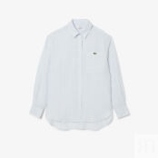 Женская рубашка Lacoste из льна фото 5