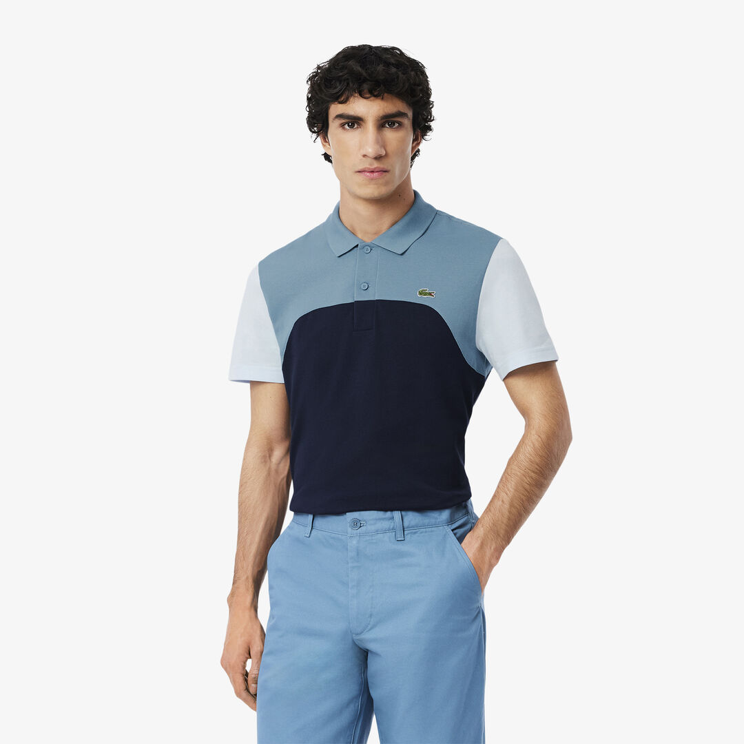 Мужское поло Lacoste из хлопка фото 1
