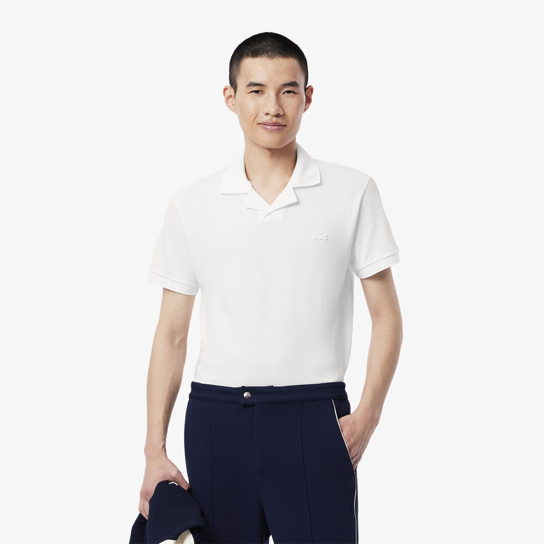 Мужское поло Lacoste из эластичного органического хлопка фото 1