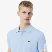 Мужское поло Lacoste из хлопка фото 3