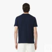 Мужская футболка Lacoste из хлопка фото 2