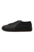 Кожаные кеды Cleanic Santoni MBCD21571NEANSB4 фото 4
