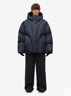Пуховик F | х VK Spacesuit Dark blue FABLE