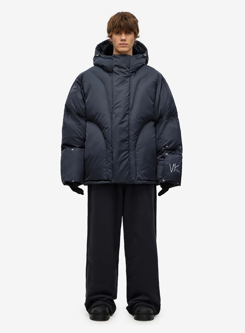 Пуховик F | х VK Spacesuit Dark blue FABLE фото 1