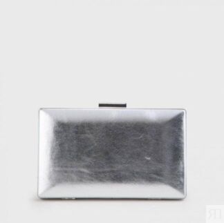 Женская сумка клатч Buffalo bags, серебряная