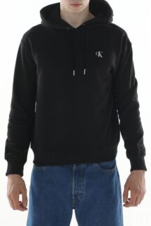 Однотонное худи с логотипом бренда Calvin Klein Jeans