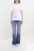 Футболка хлопковая с принтом Esprit Casual фото 2