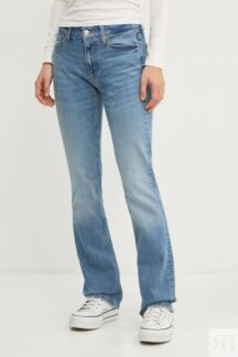 Джинсы с эффектом потертости Tommy Jeans