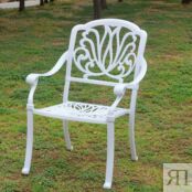 Белая мебель из литого алюминия Palermo 4 white Кит маркет фото 4