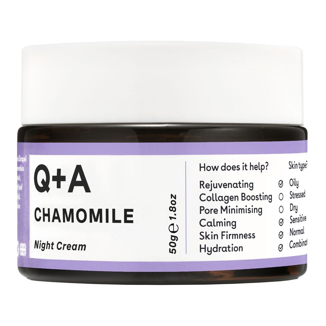 Chamomile Ночной крем для лица Q+A QA0016 фото 1