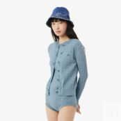 Женский кардиган Lacoste из органического хлопка фото 1