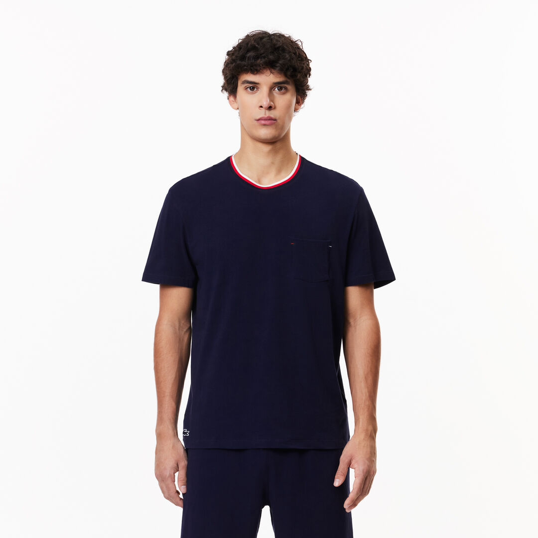 Мужская пижама Lacoste из хлопка фото 1