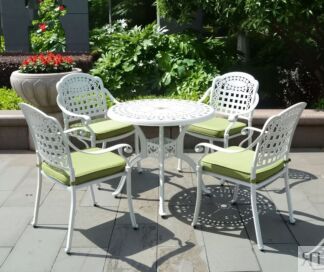 Мебель из литого алюминия Vienna 4 White Кит маркет