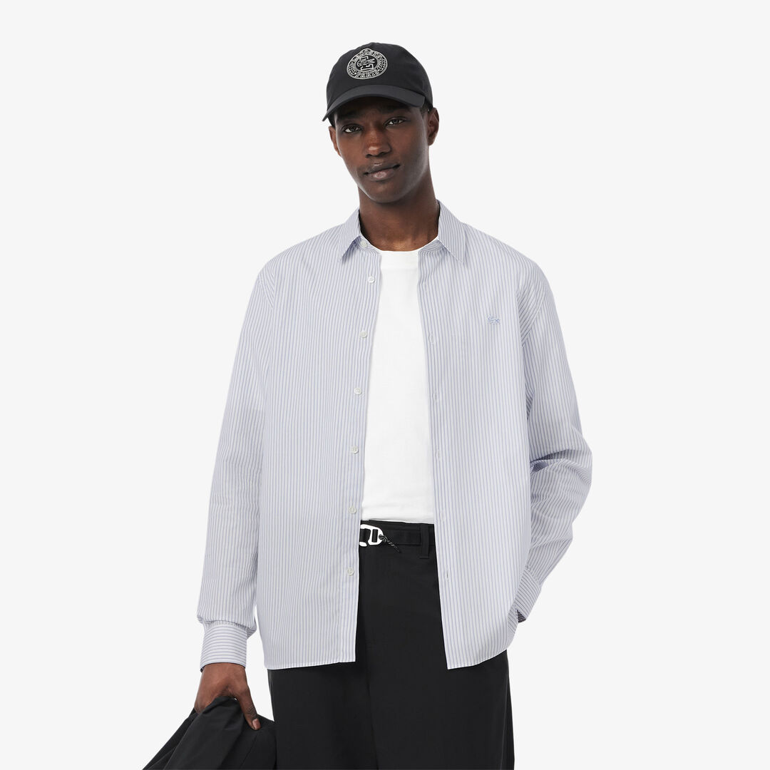Мужская рубашка Lacoste из хлопка фото 1