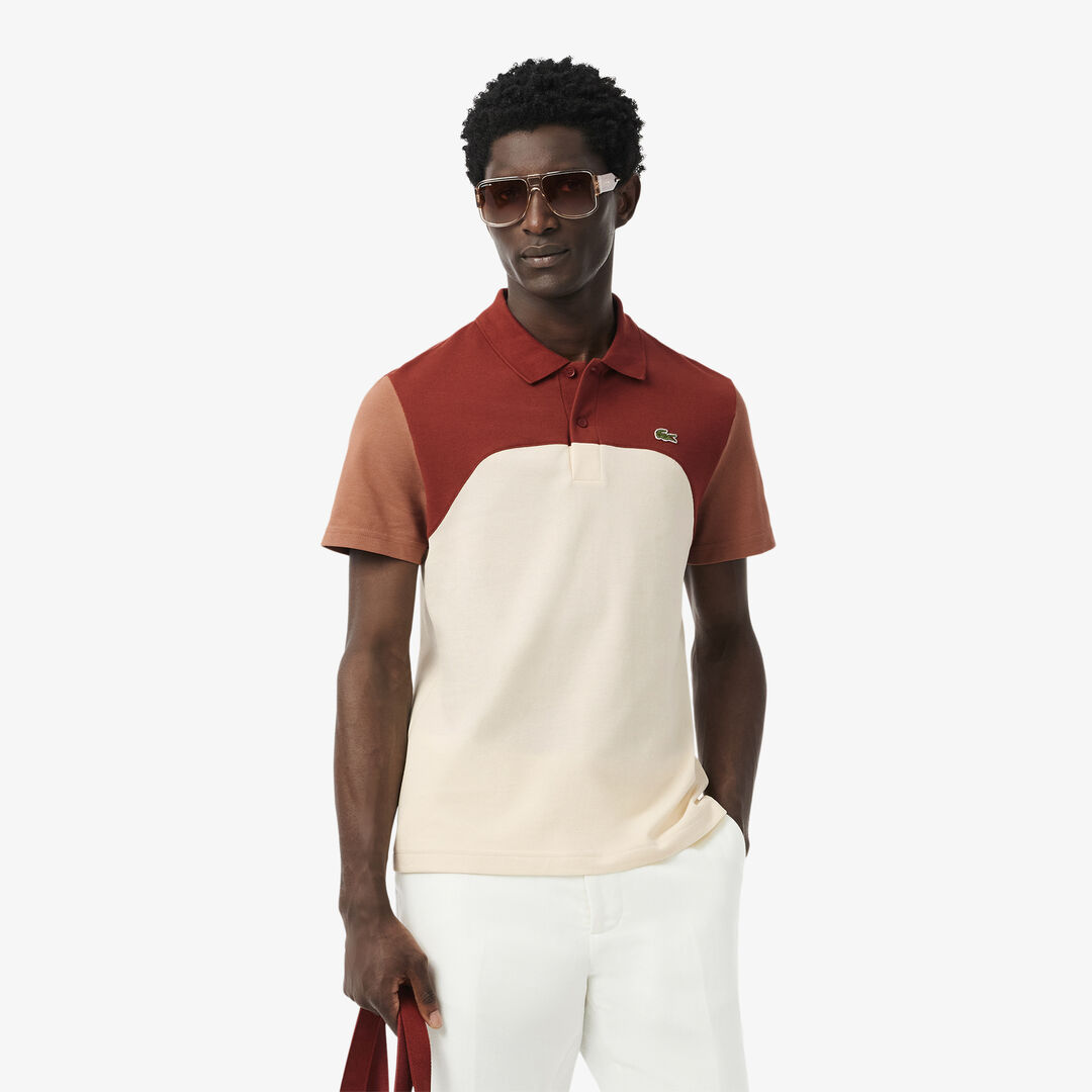 Мужское поло Lacoste из хлопка фото 1