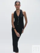 Вязаная миди юбка из вискозы Zarina ZR2505083502-57 фото 2