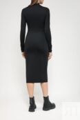 Платье трикотажное с воротником Calvin Klein Jeans фото 3