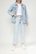 Джинсы с высокой талией Mom Jeans LEVI'S фото 2
