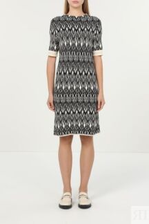 Платье трикотажное с коротким рукавом Gerry Weber