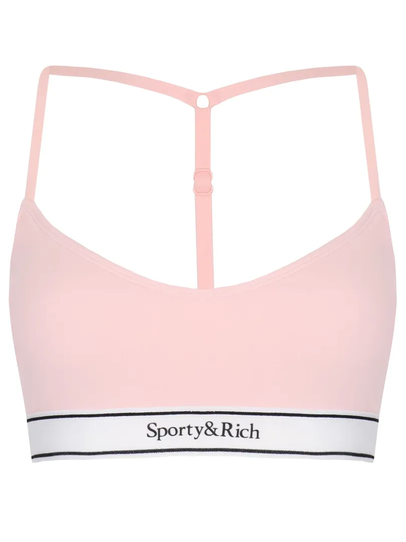 Топ с логотипом SPORTY & RICH фото 1