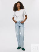 Джинсы 411 WIDE LEG из органического хлопка фото 5
