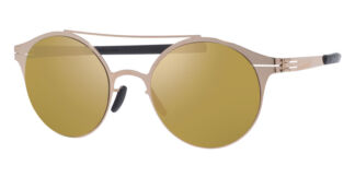 Солнцезащитные очки унисекс Ic Berlin Blanca F Rose Gold Black Mirrored